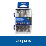 Kit Dremel con 31 acc para lijar y esmerilar (727)
