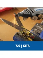 Kit Dremel con 31 acc para lijar y esmerilar (727)