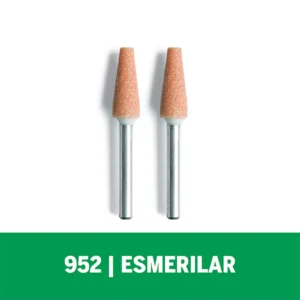 Piedra de esmerilado Dremel oval con punta delgada de 6,4mm (953)