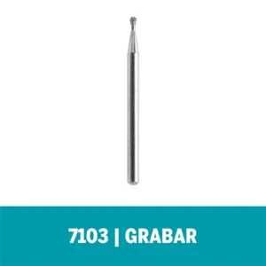 Fresa Diamantada Dremel de Punta Redonda de 2,0mm (7103)