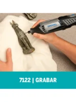 Fresa Diamantada Dremel de punta cuadrada de 2,4mm (7122)