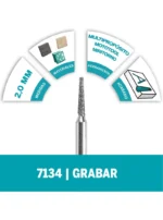 Fresa Diamantada Dremel para grabar de 2,0mm (7134)