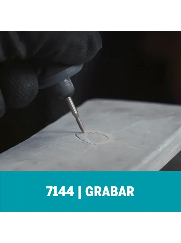 Fresa Diamantada Dremel de Punta Delgada De 2,4mm (7144)