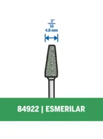 Piedra de esmerilado Dremel de formato Pera de 4,8mm (84922)