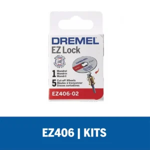Dremel Kit con 5 Discos Para Cortar EZ-Lock (EZ406)
