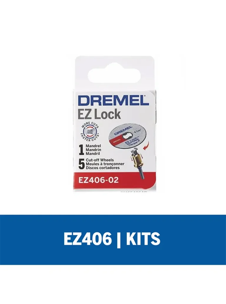 Dremel Kit con 5 Discos Para Cortar EZ-Lock (EZ406)