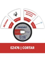 Disco de Corte Dremel de 38,1mm para plástico (EZ476)