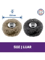 Abrasivos Dremel Grano 180 y 280 para Pulir (511E)