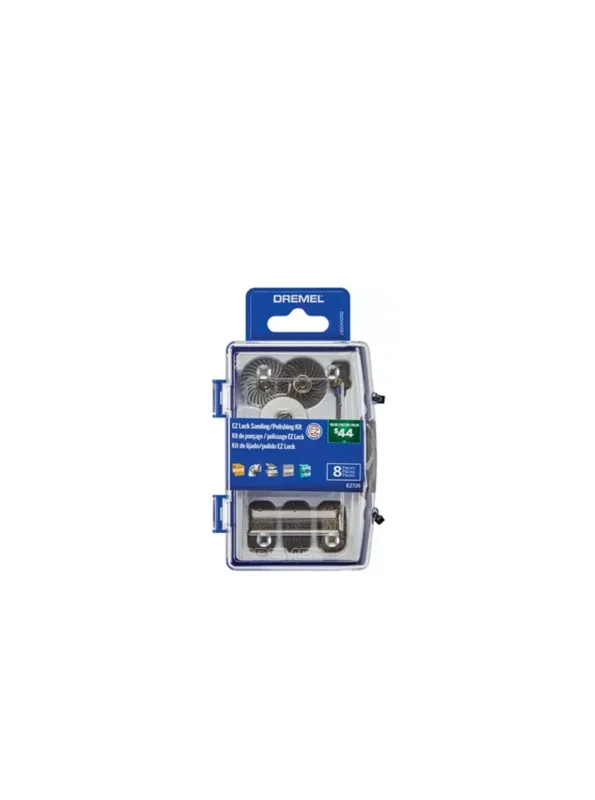 Kit Dremel con 8 Accesorios para lijar y pulir (EZ726-01)