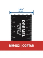 Hoja Dremel de corte al ras - Interfaz Universal Oscilante (MM482)