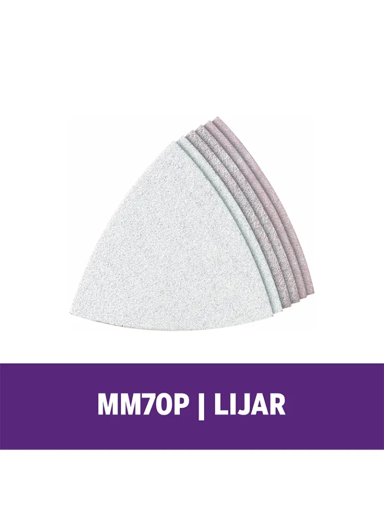 Papel para Lijar Pintura para Dremel Multi-Max con 6 (P80, P120 y P240) M70P