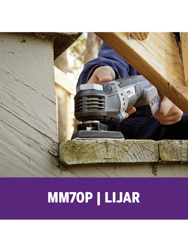 Papel para Lijar Pintura para Dremel Multi-Max con 6 (P80, P120 y P240) M70P