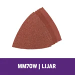 Papel de lija para Dremel Multi-Max con 6 (P60, P120 y P240) M70W