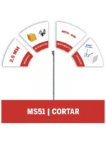 Hoja/Segueta de corte para madera Dremel Moto-Saw (MS51)