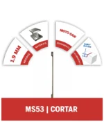 Hoja de corte para metal Dremel Moto-Saw (MS53)