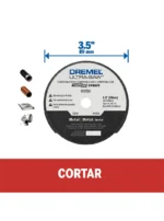 Kit Dremel con 6 Discos de Corte para sierra Ultra-Saw (US700)