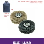 Abrasivos Dremel Grano 180 y 280 para Pulir (511E)