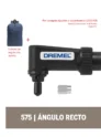 Adaptador Ángulo Recto - Aditamento para Mototool Dremel (575)