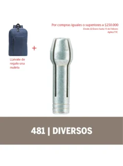 Boquilla Dremel de 2,4mm para Mototool (481)