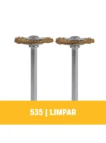 Cepillo Dremel de Latón de 19,1mm (535)
