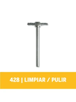 Cepillo de Acero al carbón Dremel de 19,1mm (428)