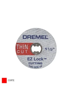 DISCO CORTE METAL EXTRA FINO EZ409 X 5 DREMEL