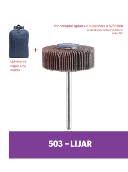 Disco Dremel de Lija Grano 120 (503)