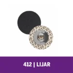 Disco de Lija Dremel de 19,1mm Grano Medio (412)