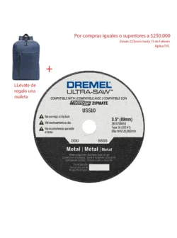 Disco de corte Dremel para metal Ultra-Saw (US510-01)