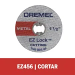 Dremel Kit con 5 Discos Para Cortar EZ-Lock de 38,1mm (EZ456)