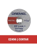 Dremel Kit con 5 Discos Para Cortar EZ-Lock de 38,1mm (EZ456)