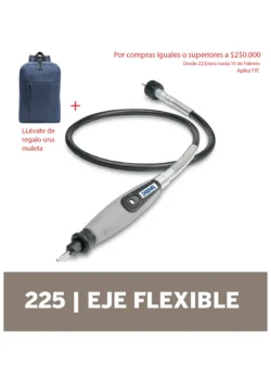 Eje Flexible - Aditamento Mototool Dremel (225)