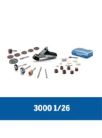 Mototool Dremel 3000 con 1 Aditamento y 26 Accesorios