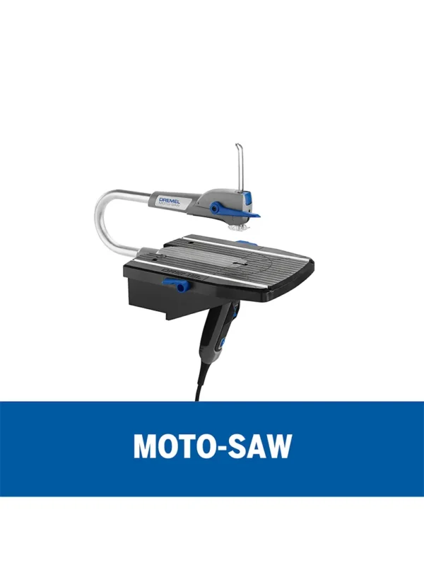Sierra Caladora Dremel Moto-Saw con 10 Accesorios MS20AA