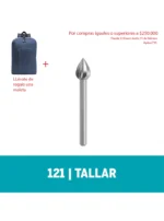 Fresa De Tallado Dremel de Punta Llama de Fuego de 6,4mm (121)