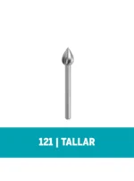 Fresa De Tallado Dremel de Punta Llama de Fuego de 6,4mm (121)