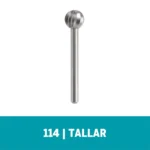 Fresa De Tallado Dremel de Punta Redonda de 7,9mm (114)