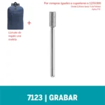 Fresa Diamantada Dremel de Punta Cuadrada de 4,8mm (123)