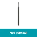 Fresa Diamantada Dremel de Punta Redonda de 2,0mm (7103)