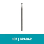 Fresa Dremel de Punta Redonda de 2,4mm para grabar (107)
