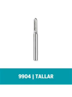 Fresa Dremel de Tallado Cilindrica de Punta Redondada de 2,4mm (9904)