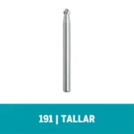 Fresa Dremel de Tallado de Punta Redonda de 3,2mm (191)
