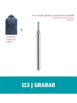 Fresa de Grabado Dremel de Punta Delgada de 1,6mm (113)