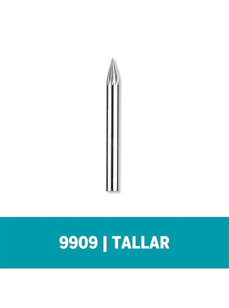 Fresa de Tallado Dremel de Punta Flecha de 3,2mm (9910) Fresa de Tallado Dremel de Punta Flecha de 3,2mm (9909)