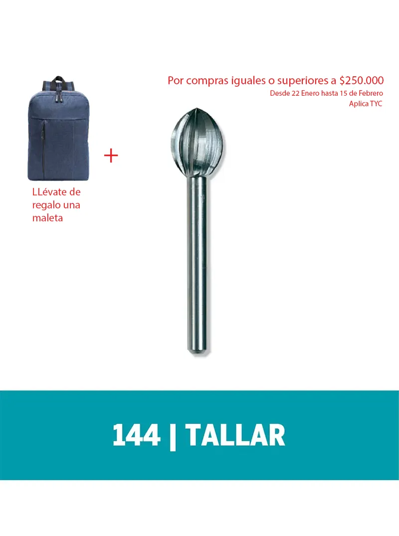 Fresa de Tallado Dremel de punta Pera de 7,9mm (144) Fresa de Tallado Dremel de punta Pera de 7,9mm (144)