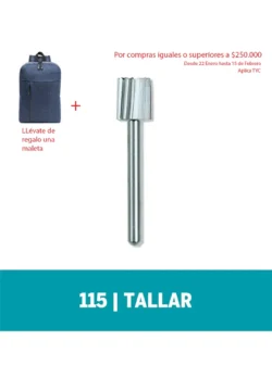 Fresa de Tallado Dremel de punta cuadrada de 7,9mm (115)