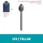 Fresa de Tallado Dremel de punta llama de fuego de 7,9mm (124)