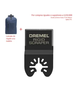 Hoja Dremel Rígida para Raspar - Interfaz Universal Oscilante (MM600)