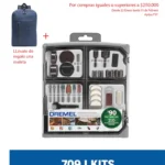 Kit Dremel con 110 accesorios multiusos (709)