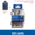 Kit Dremel con 31 acc para lijar y esmerilar (727)